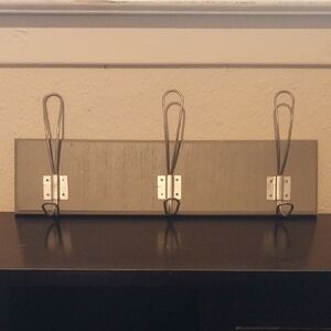 Modern Gray Wall Hook Rack